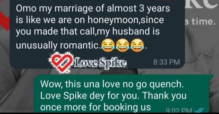 Happy Couple after surprise call